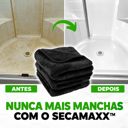 SecaMax™ — Limpa e Seca em Várias Superfícies