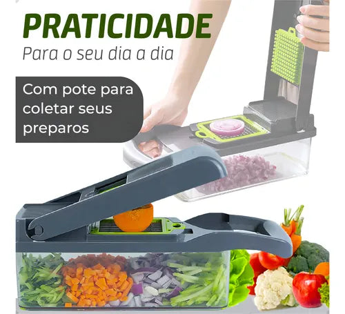 UltraCut - Cortador Multifuncional de Legumes Frutas e Vegetais - Entrega Grátis