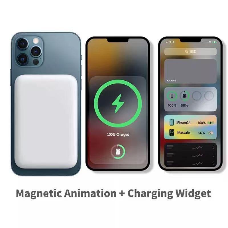 Carregador Portátil Sem Fio 10000mAh com MagSafe