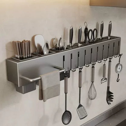 SuportFlex - Suporte de Ferro Para Armazenamento De Facas Ganchos Talheres Utensílios De Cozinha - Entrega Grátis