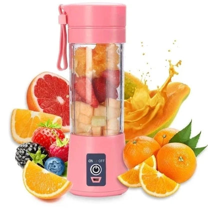 BlenderMini - Mini Liquidificador Portátil Recarregável 6 Laminas - Entrega Grátis