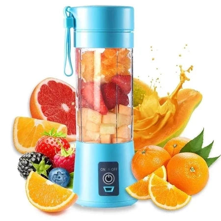 BlenderMini - Mini Liquidificador Portátil Recarregável 6 Laminas - Entrega Grátis